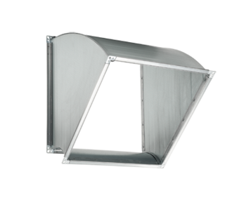 Luftkanal Formteil (Bogen) 30° Stahl verzinkt